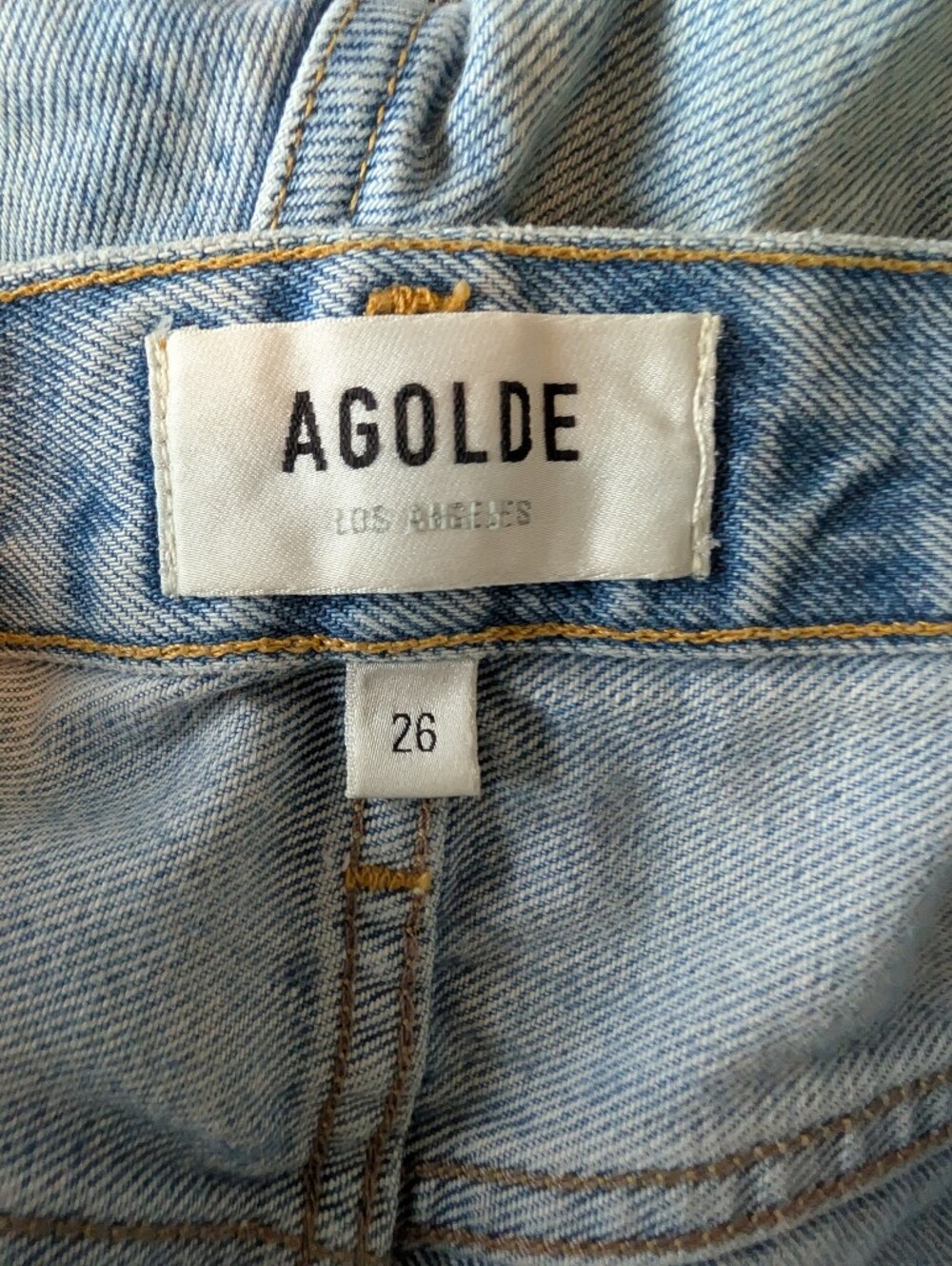 Agolde Parker Long Shorts - Picture 5 of 11